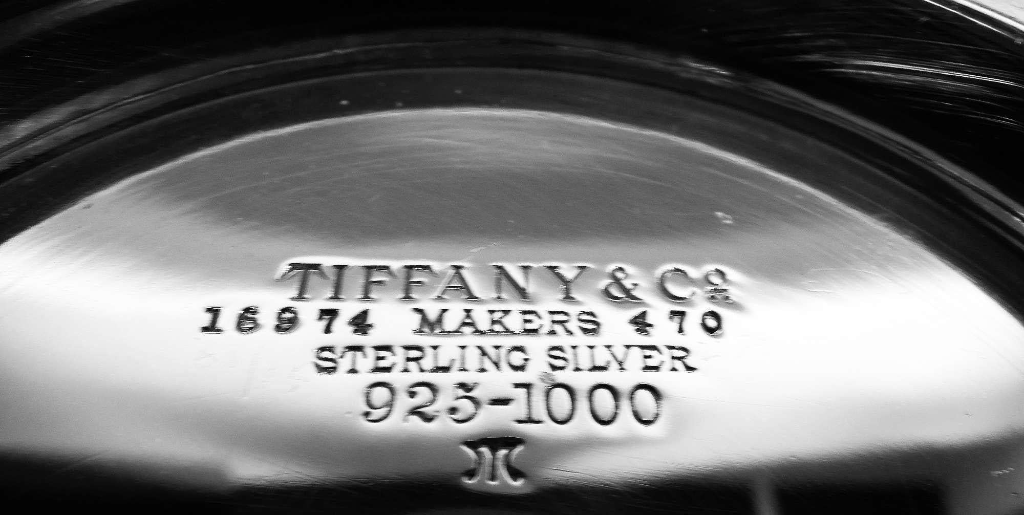 Tiffany Spare & Heavy Moderner Wasserkrug aus Sterlingsilber im Angebot 6