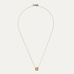 Tiffany Sparkler Necklace, Gold and Citrine