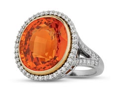 Tiffany & Co. Spessartite Garnet ring, 12 Carat