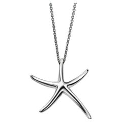 Tiffany Starfish Necklace Sterling Silver