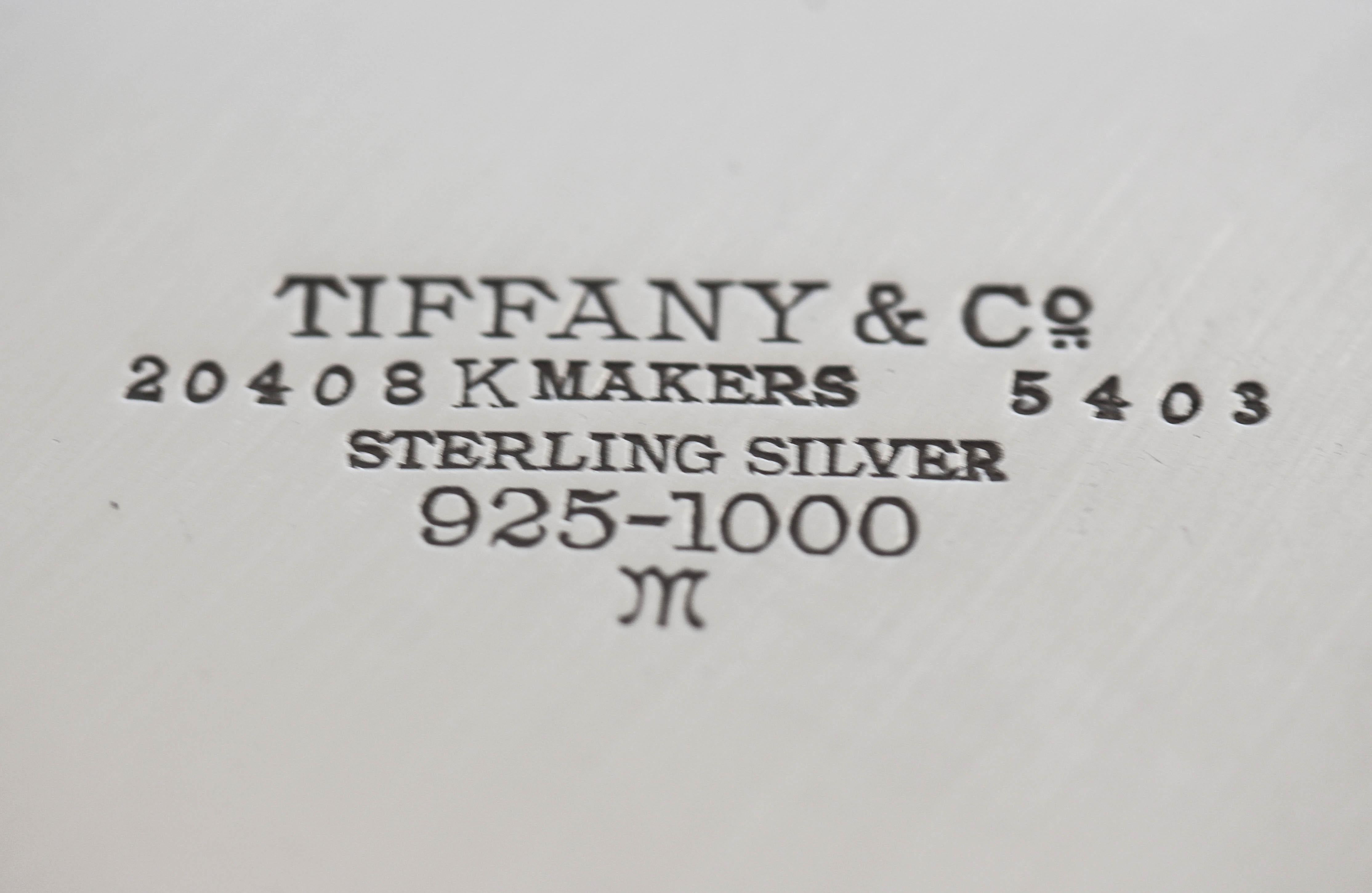 Tiffany & Co. Sterling-Schale (Mitte des 20. Jahrhunderts) im Angebot