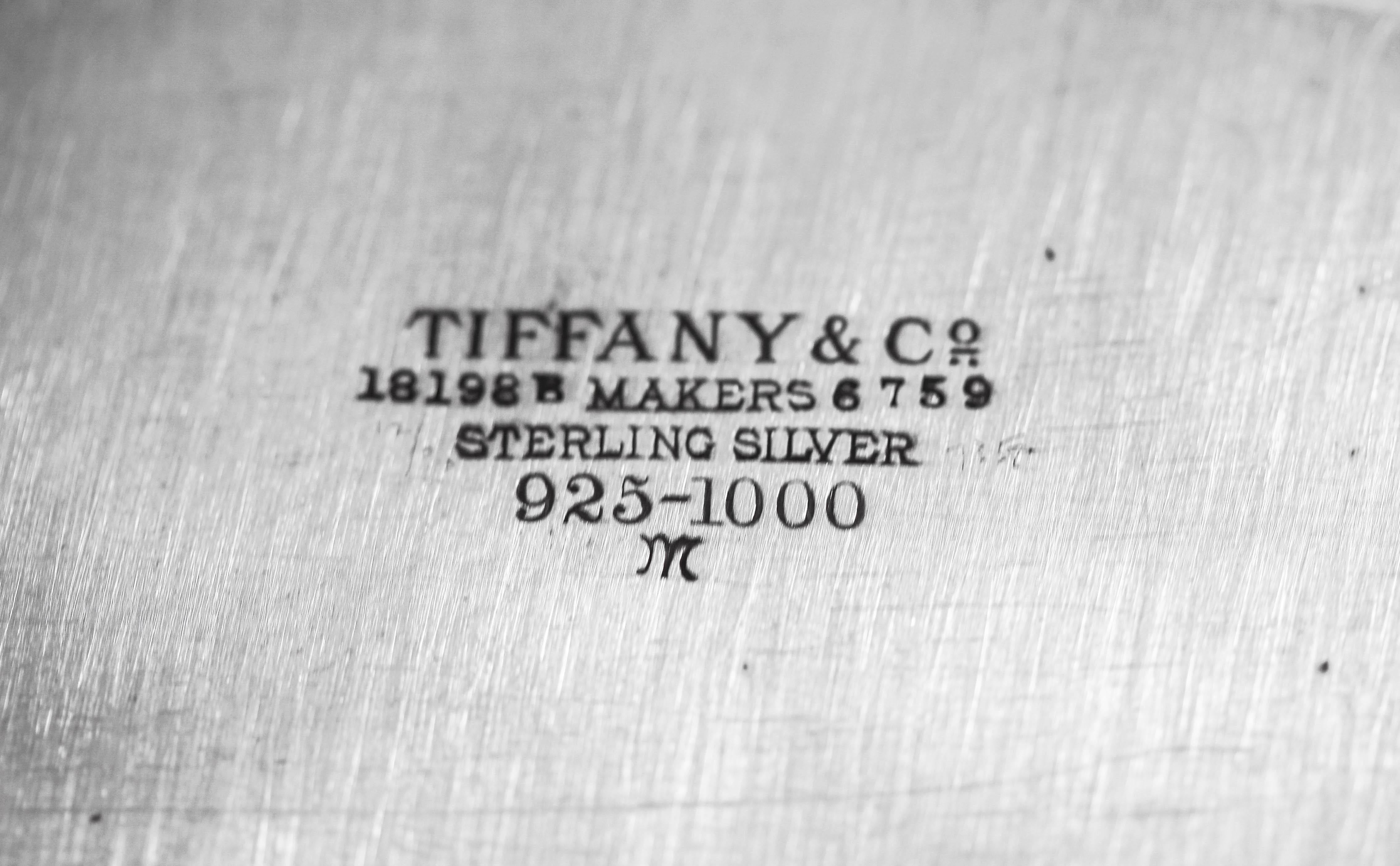 Sterling Silver Tiffany Sterling Breadbasket For Sale