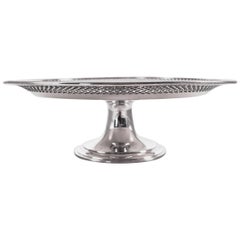 Assiette à gâteaux en argent sterling Tiffany