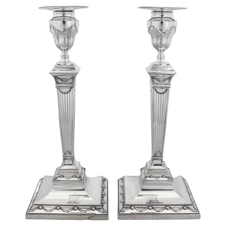 Tiffany Sterling Candlesticks at 1stDibs
