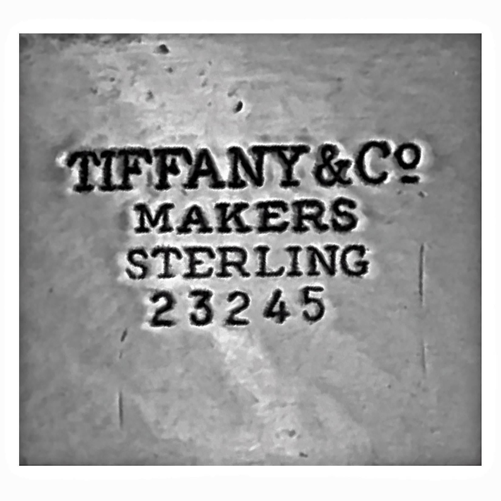 20ième siècle Cuillère à plat en argent sterling de Tiffany, 20ème siècle en vente