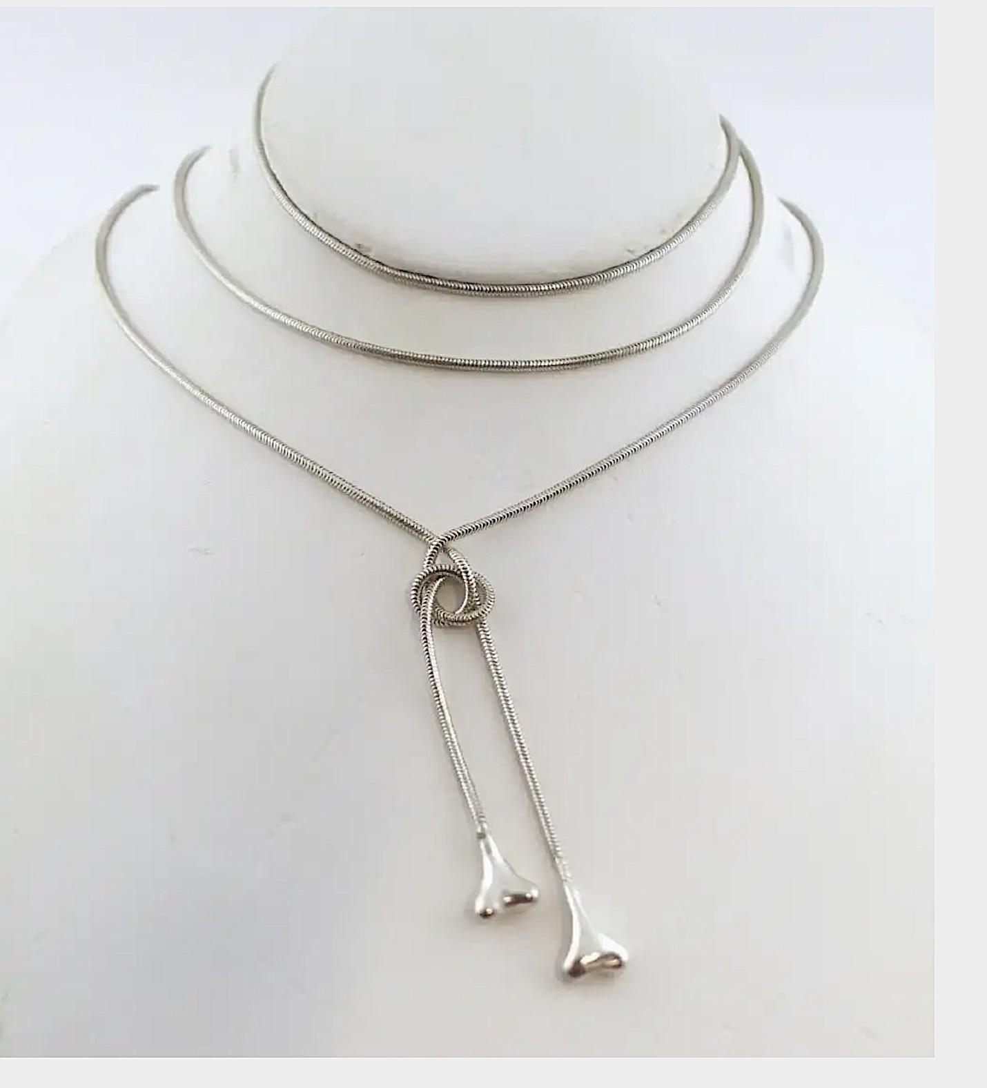 tiffany bone necklace