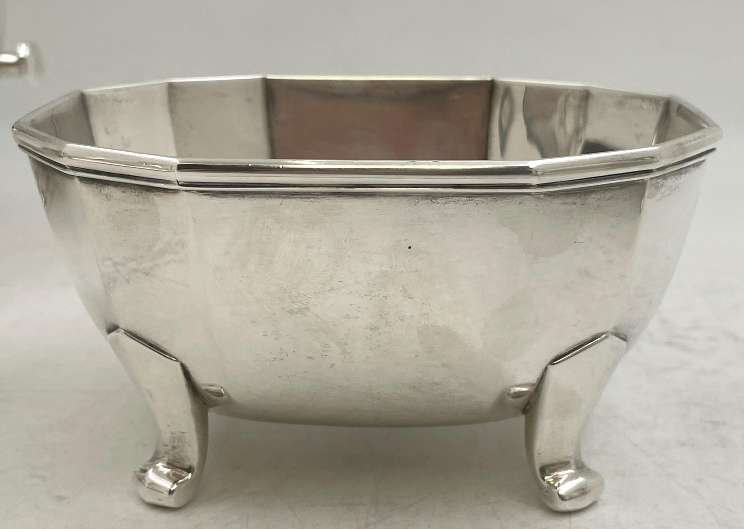 Tiffany Sterling Silver 7-Piece 1907 Tea & Coffee Set + Tray Century Pattern in vendita 5