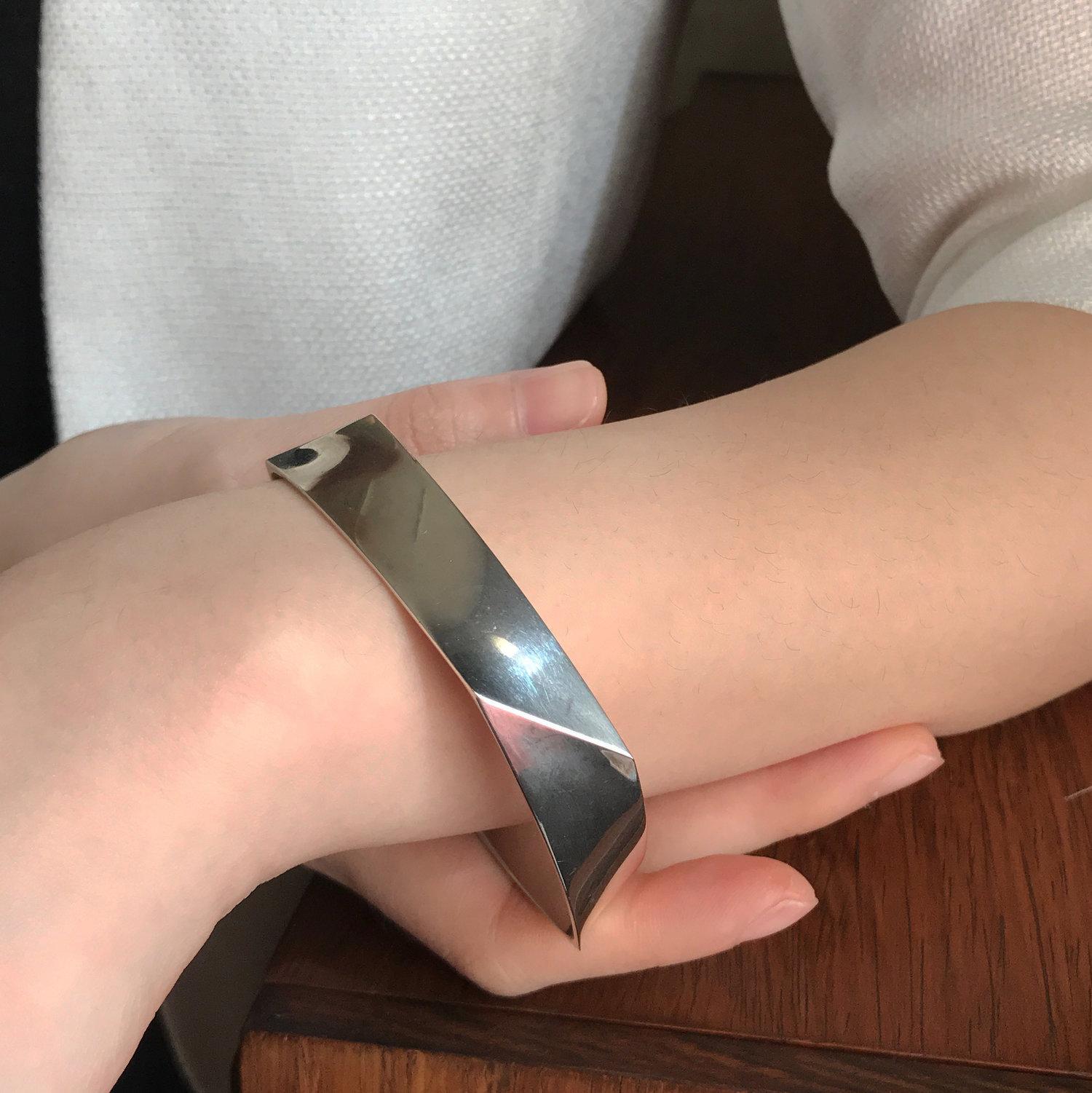 Tiffany Sterling Silver Bangle 