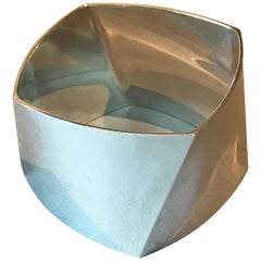 Tiffany & Co. Sterling Silver Bangle "Torque" Design by Frank Gehry 