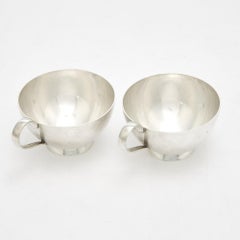 Tiffany Sterling Silver Barware / Tableware Punch Cup Service For Ten People