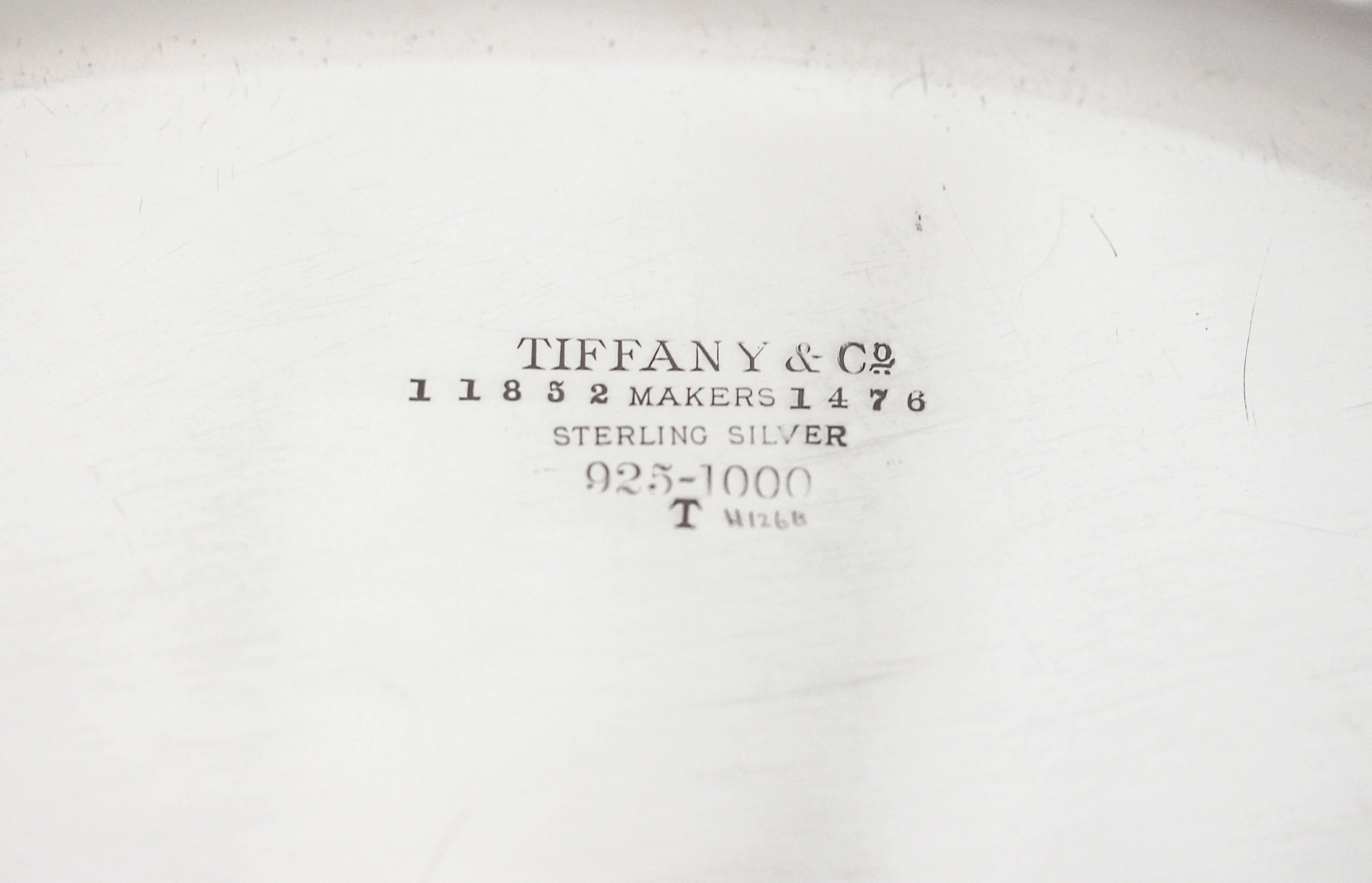 Tafelaufsatz aus Sterlingsilber von Tiffany im Angebot 1