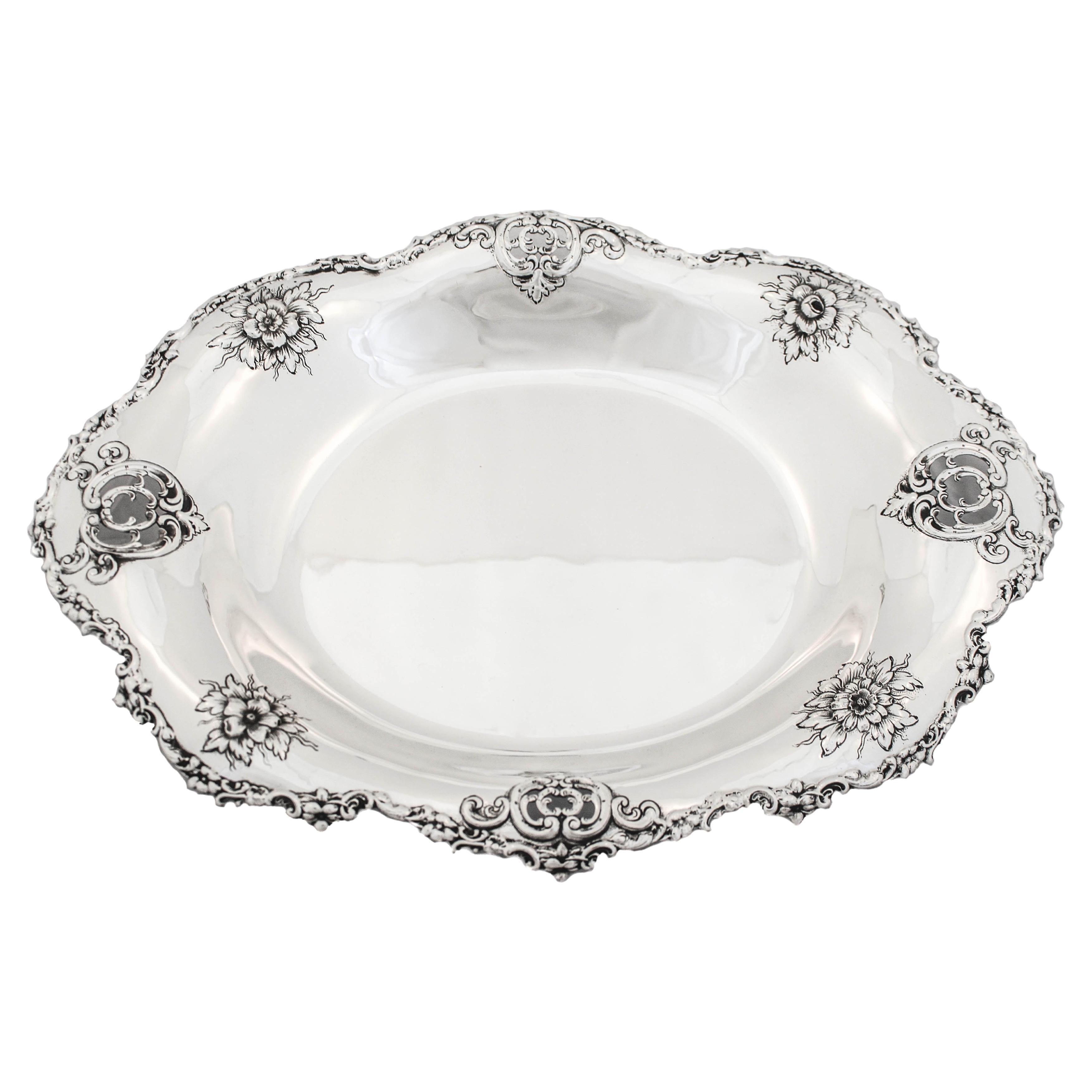 Centre de table en argent sterling de Tiffany