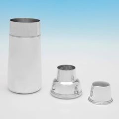 Tiffany & Co., Sterling Silver Cocktail Shaker, Designed in 1917