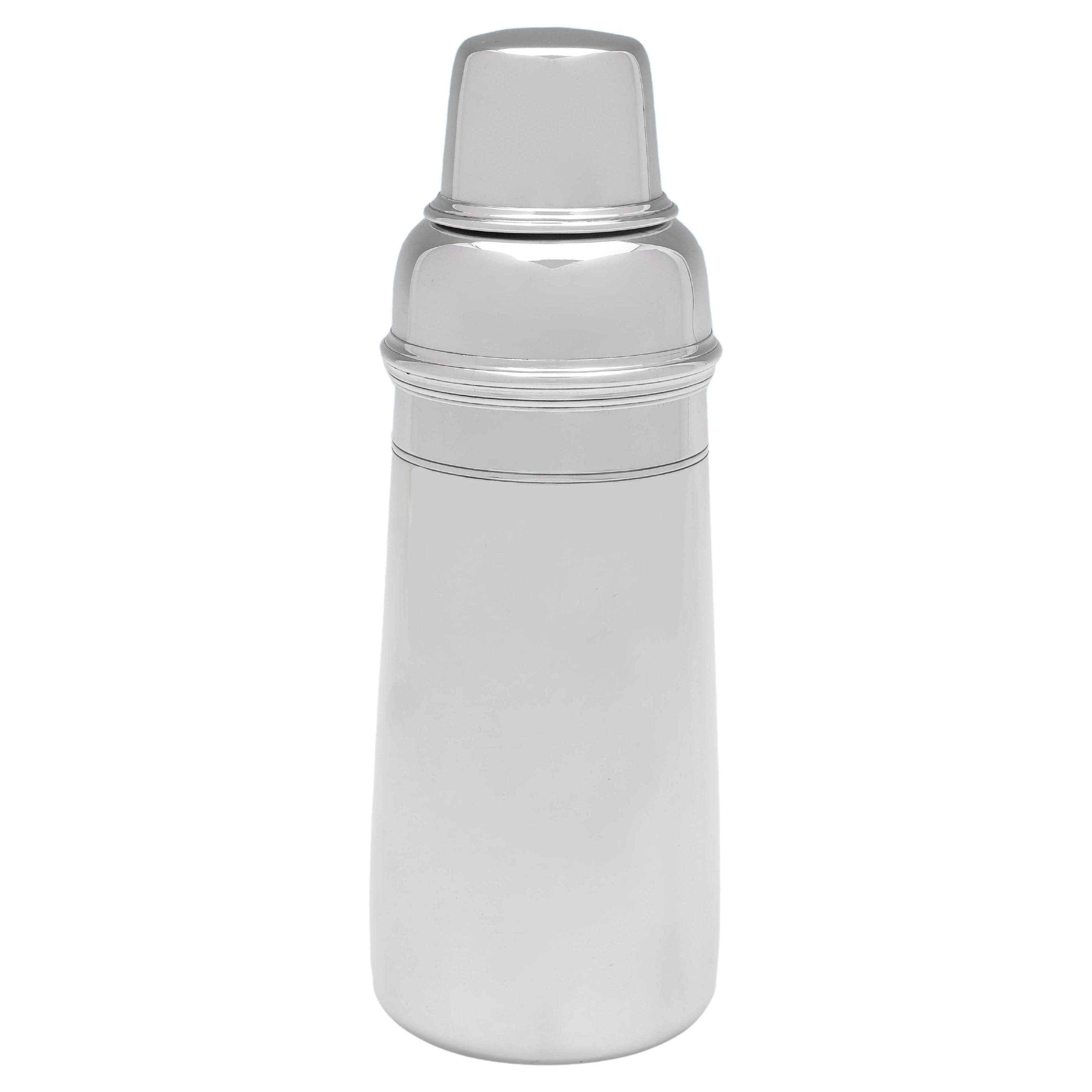 Tiffany & Co., Sterling Silver Cocktail Shaker, Designed in 1917