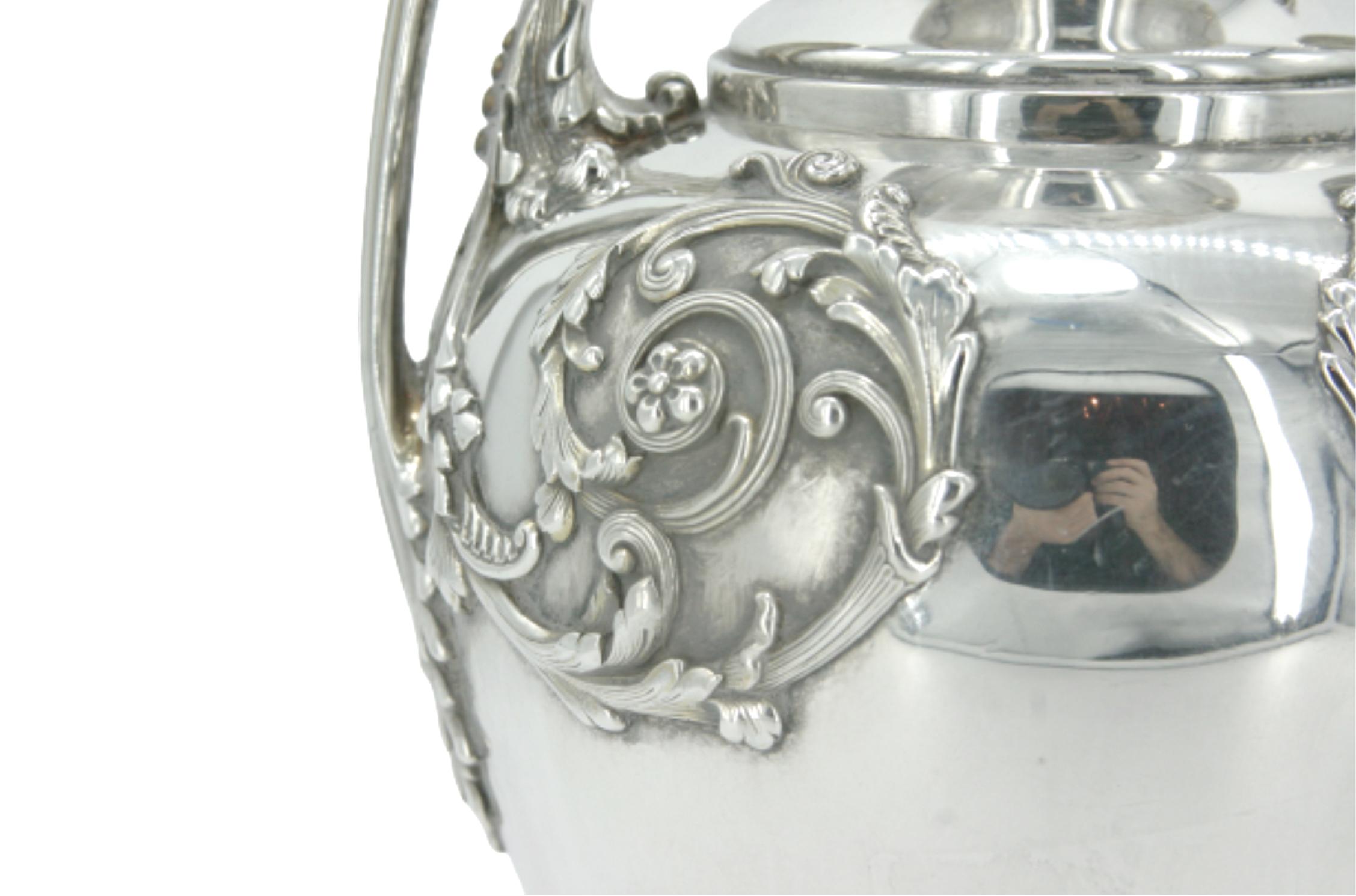 Tiffany & Co. Sterling Silver Decorative Vase In Good Condition For Sale In Tarry Town, NY