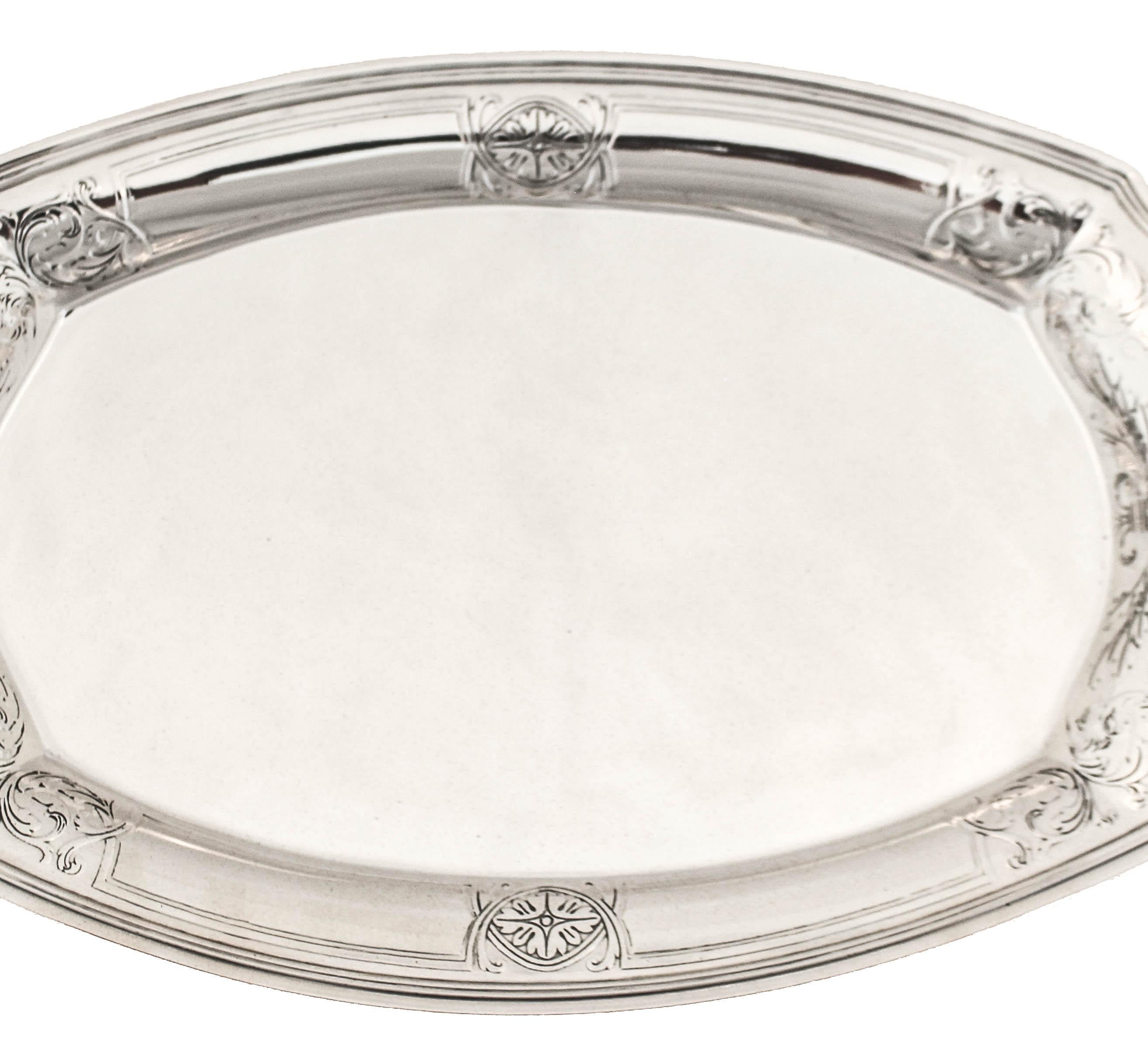 Tiffany Sterling Silver Dish In Excellent Condition In Brooklyn, NY
