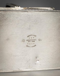 Tiffany Sterling Silver Double Tea Caddy, circa 1870