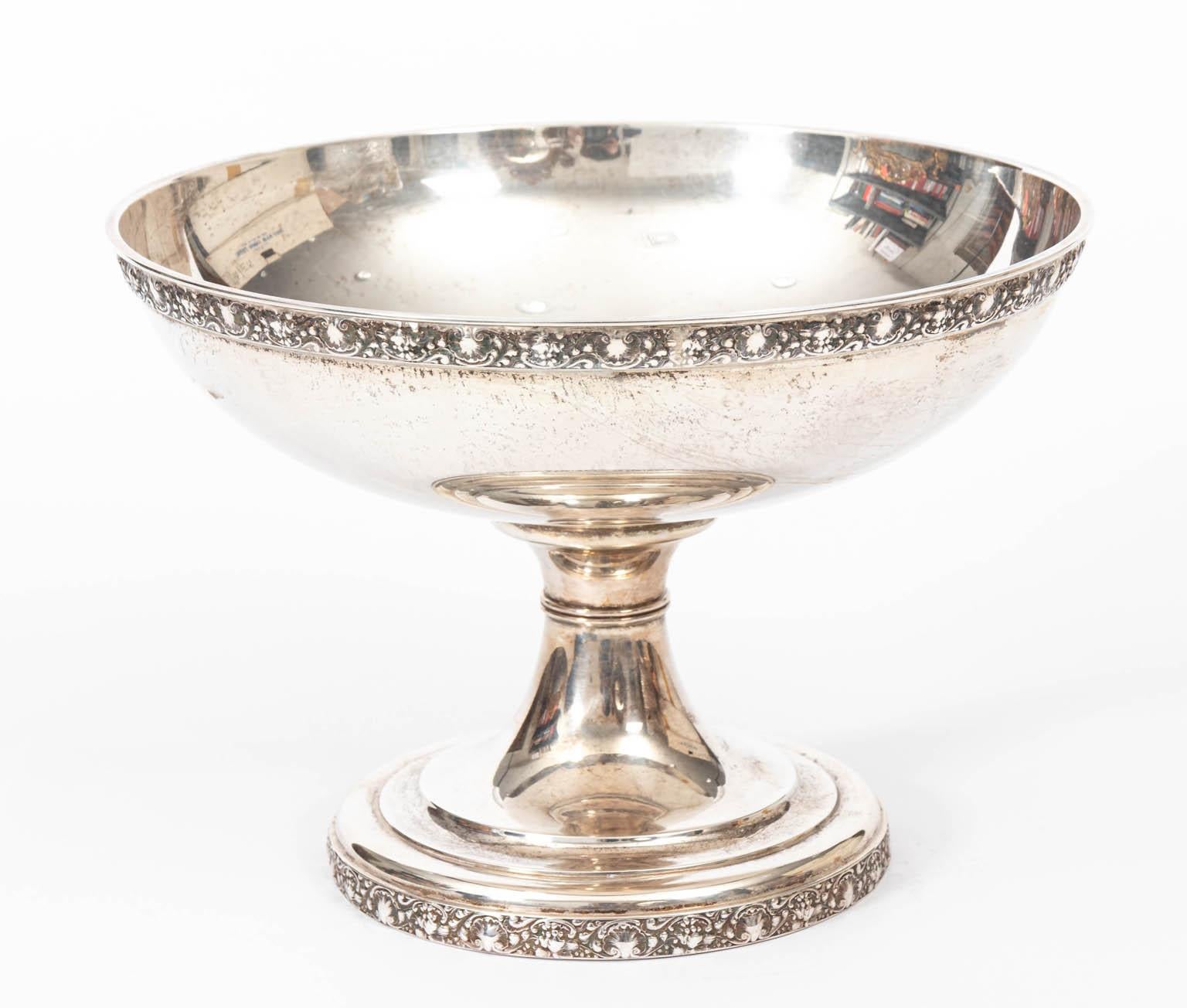 20th Century Tiffany & Co. Sterling Silver Ice Bowl
