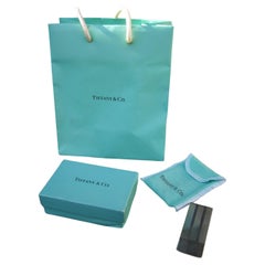 Fermasoldi Tiffany & Co. in argento sterling con scatola di presentazione Tiffany & C. anni '90