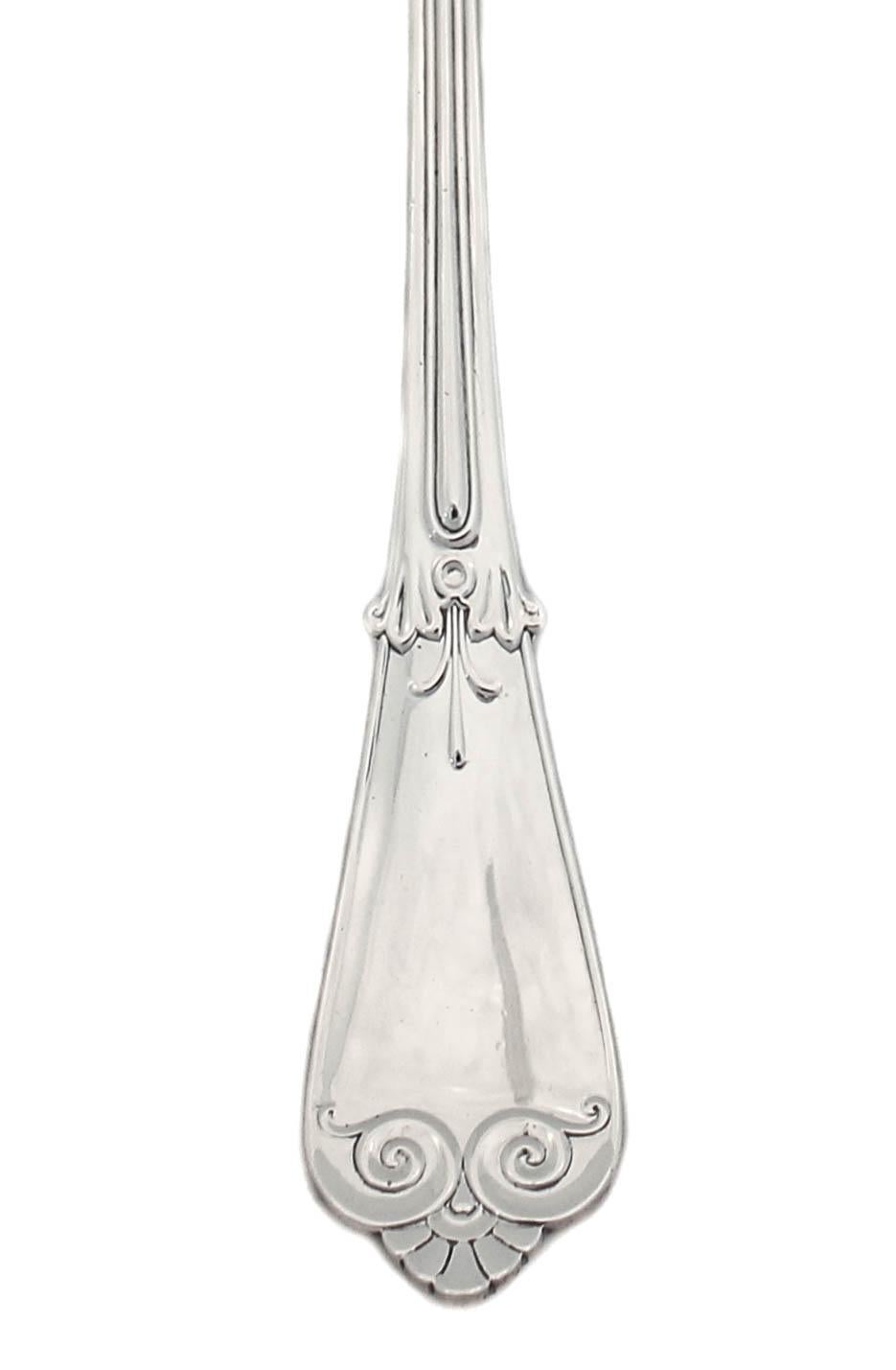 American Tiffany Sterling Silver Platter Spoon 1869
