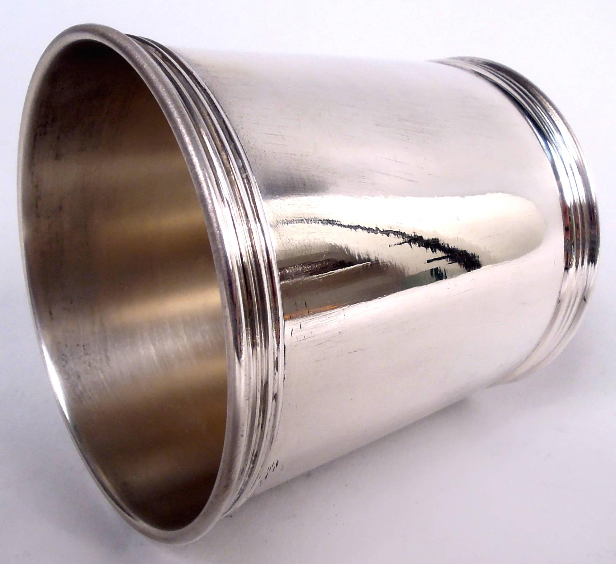 Modern Tiffany Sterling Silver Small Starter Mint Julep Cup For Sale