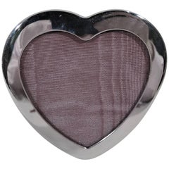 Tiffany Sterling Silver Sweet and Small Valentine's Day Heart Frame