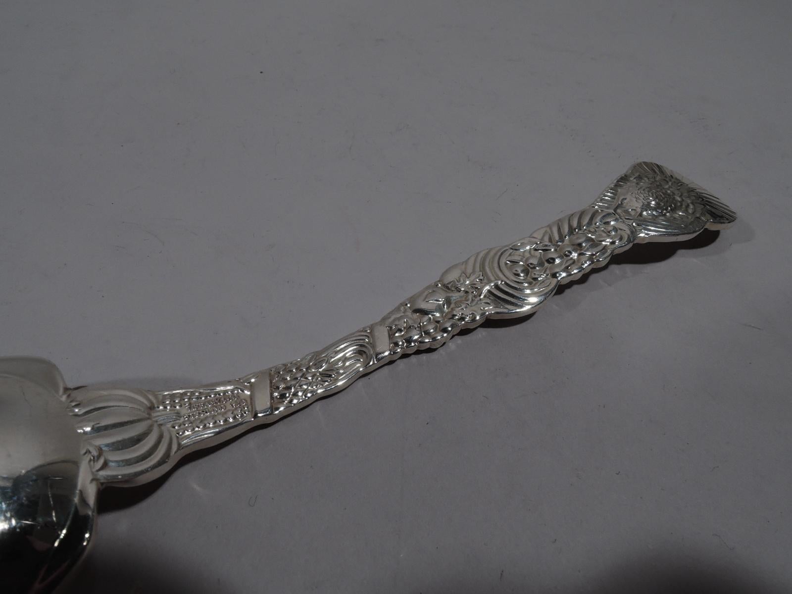 Tiffany Sterling Silver Thanksgiving Turkey Serving Spoon In Excellent Condition In New York, NY