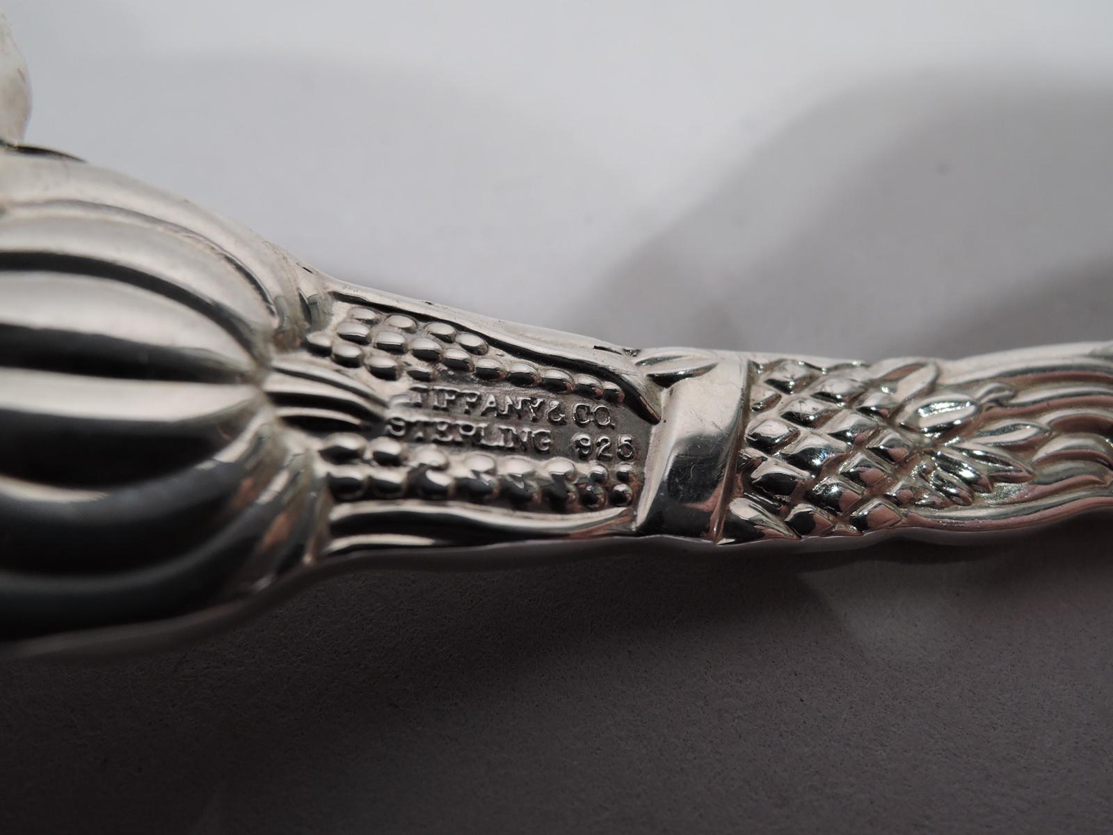 20th Century Tiffany Sterling Silver Thanksgiving Turkey Serving Spoon