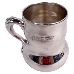 Tiffany Sterling Silver Three Blind Mice Nursery Rhyme Baby Cup