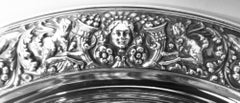 Tiffany Sterling Silver Tray in Historic Beaux-Arts Olympian Pattern