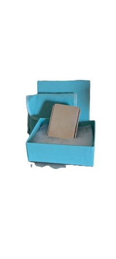 TIFFANY Sterling Silver Tri-Fold travel small Photograph Frame