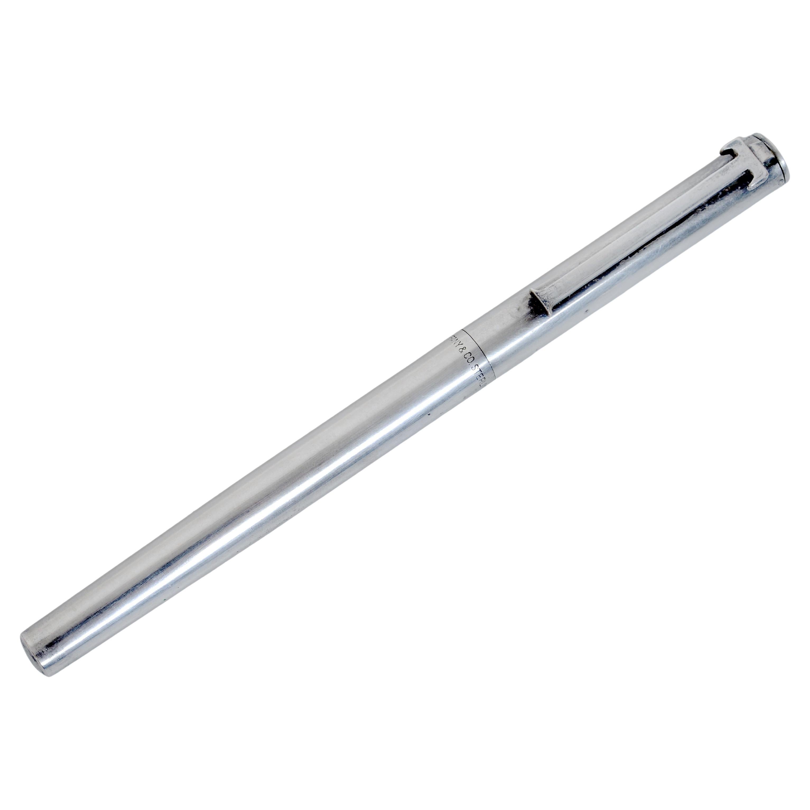 Tiffany Sterling "T" Kugelschreiber Nur an Tiffany Mitarbeiter gegeben Nie verkauft