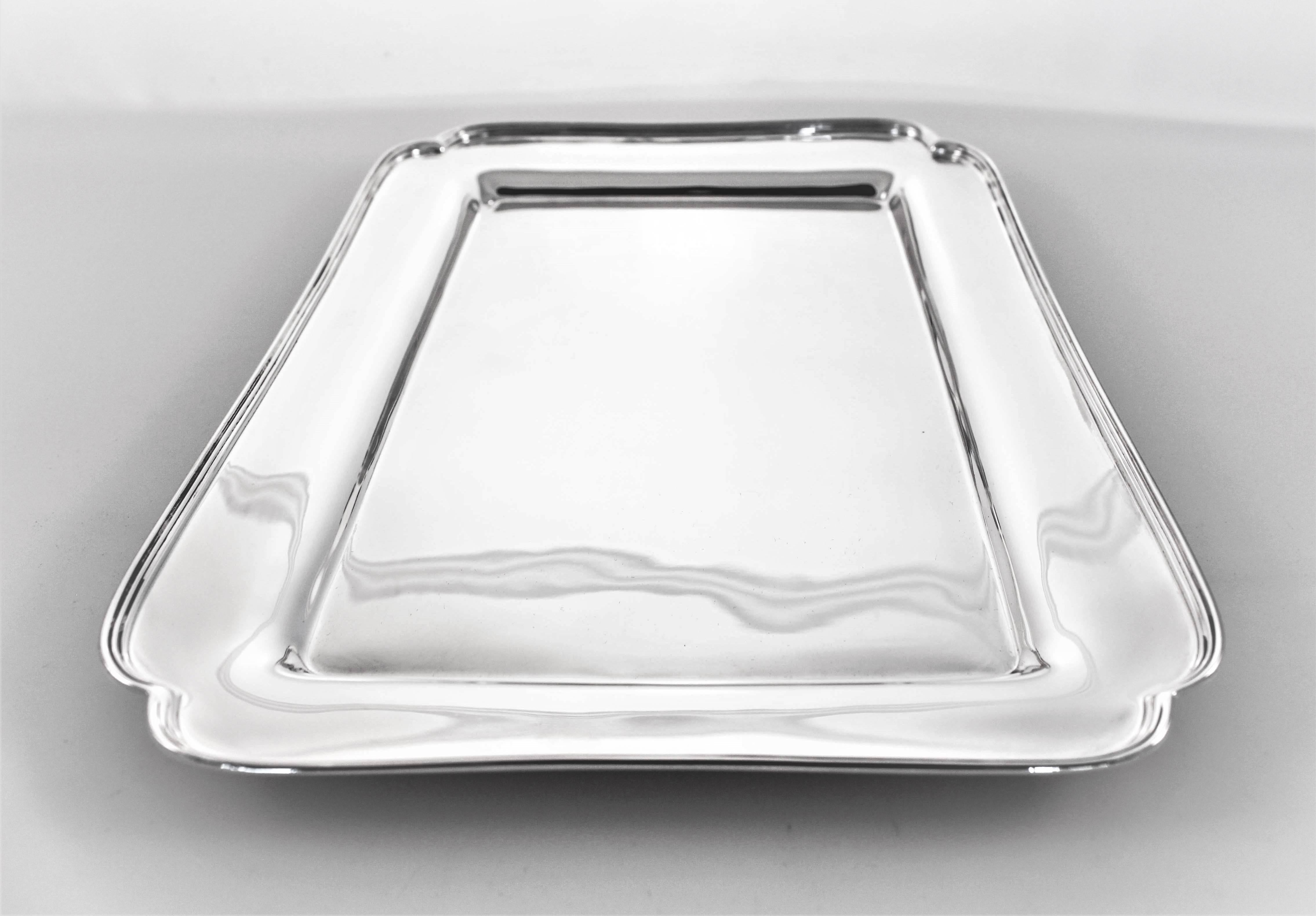 Tiffany Sterling Vanity Tray In Excellent Condition In Brooklyn, NY
