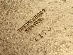 Tiffany Studio Abalone, Bronze Dore Bookends