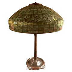 Tiffany Studios 18 lampe de bureau à feuilles tourbillonnantes