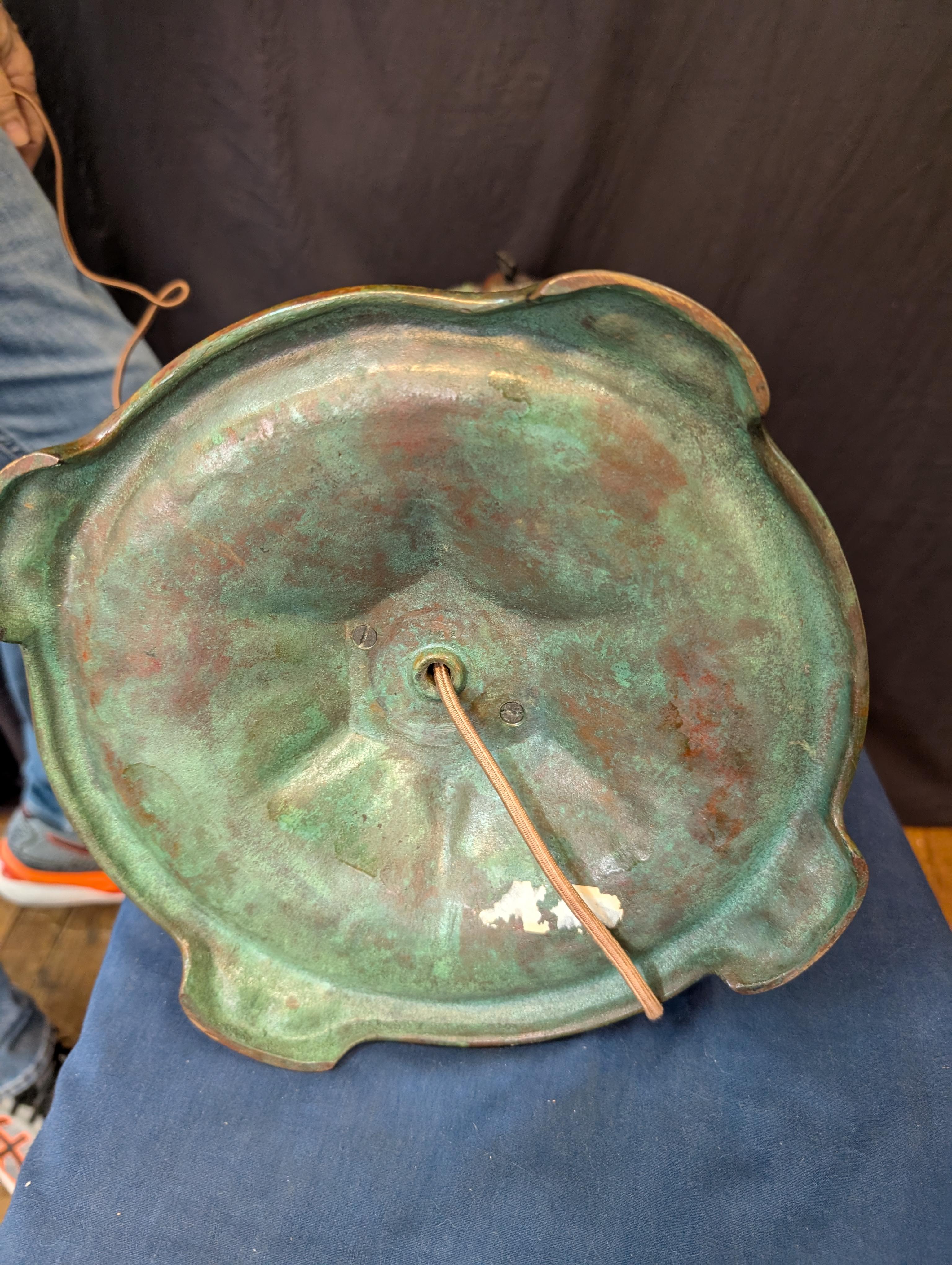Tiffany Studios Acorn Table Lamp For Sale 5