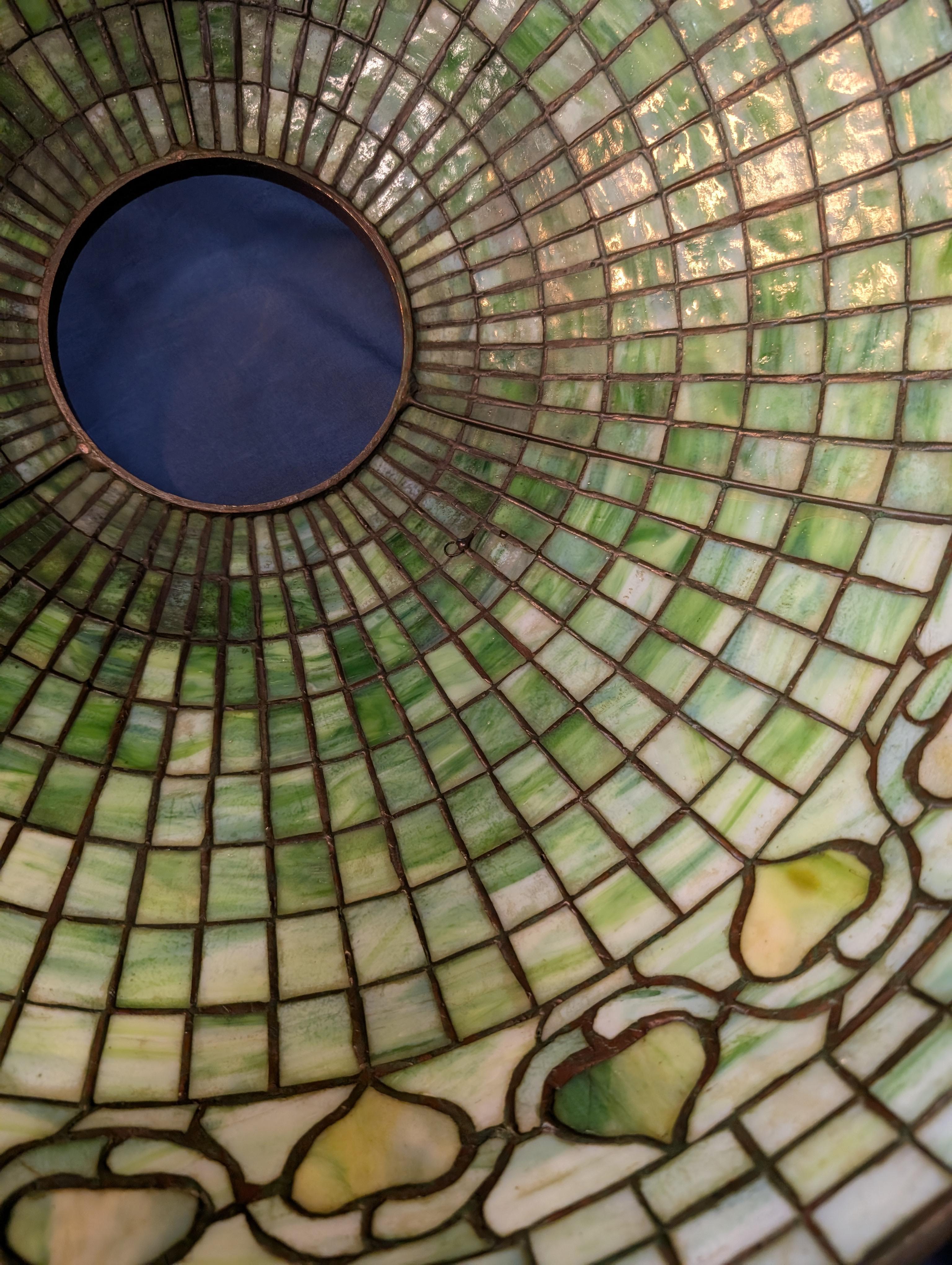 Tiffany Studios Acorn Table Lamp For Sale 9