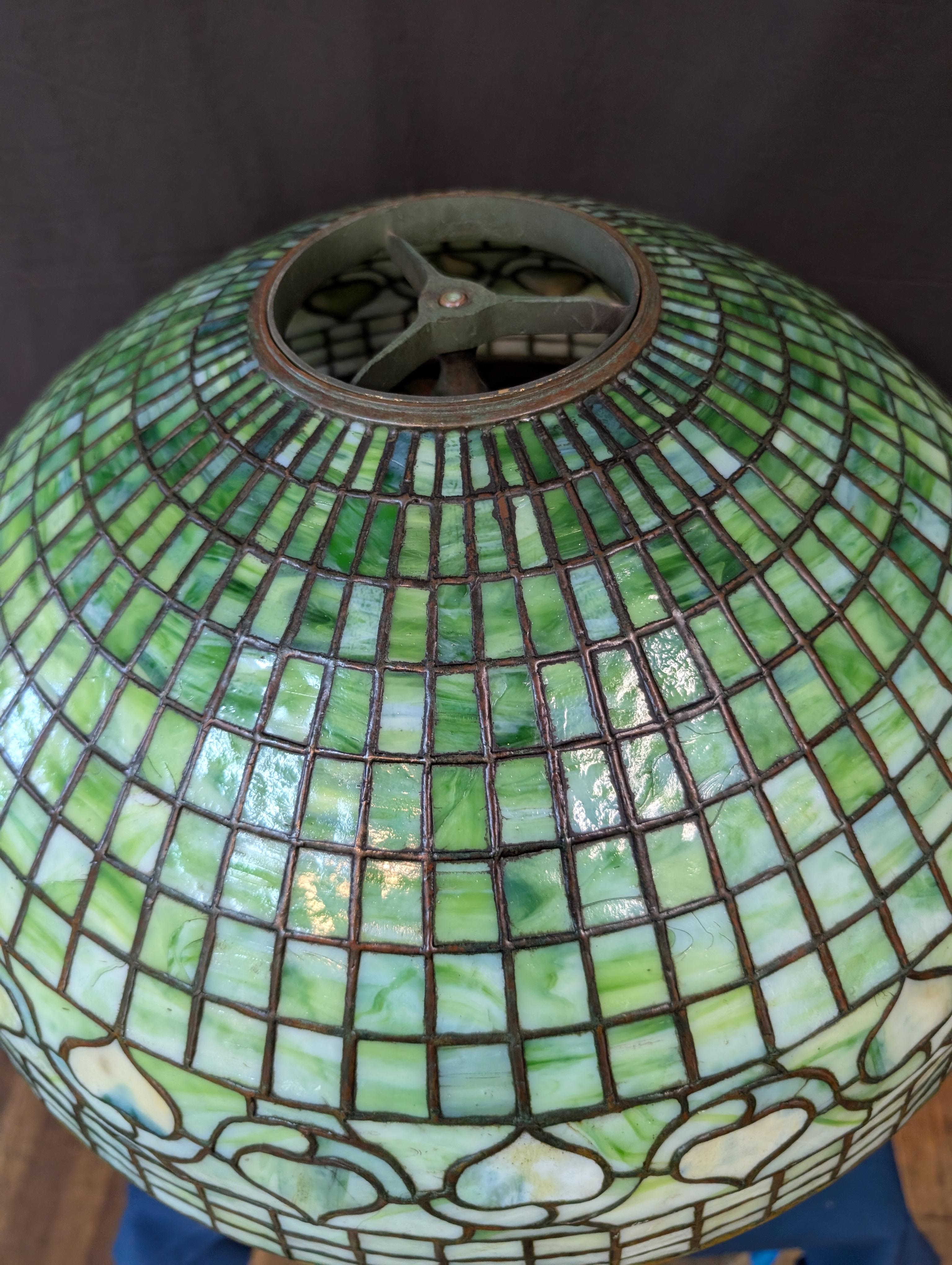Tiffany Studios Acorn Table Lamp For Sale 2