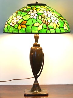 Tiffany Studios Apple Blossom Table Lamp