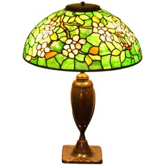 Tiffany Studios Apple Blossom Table Lamp