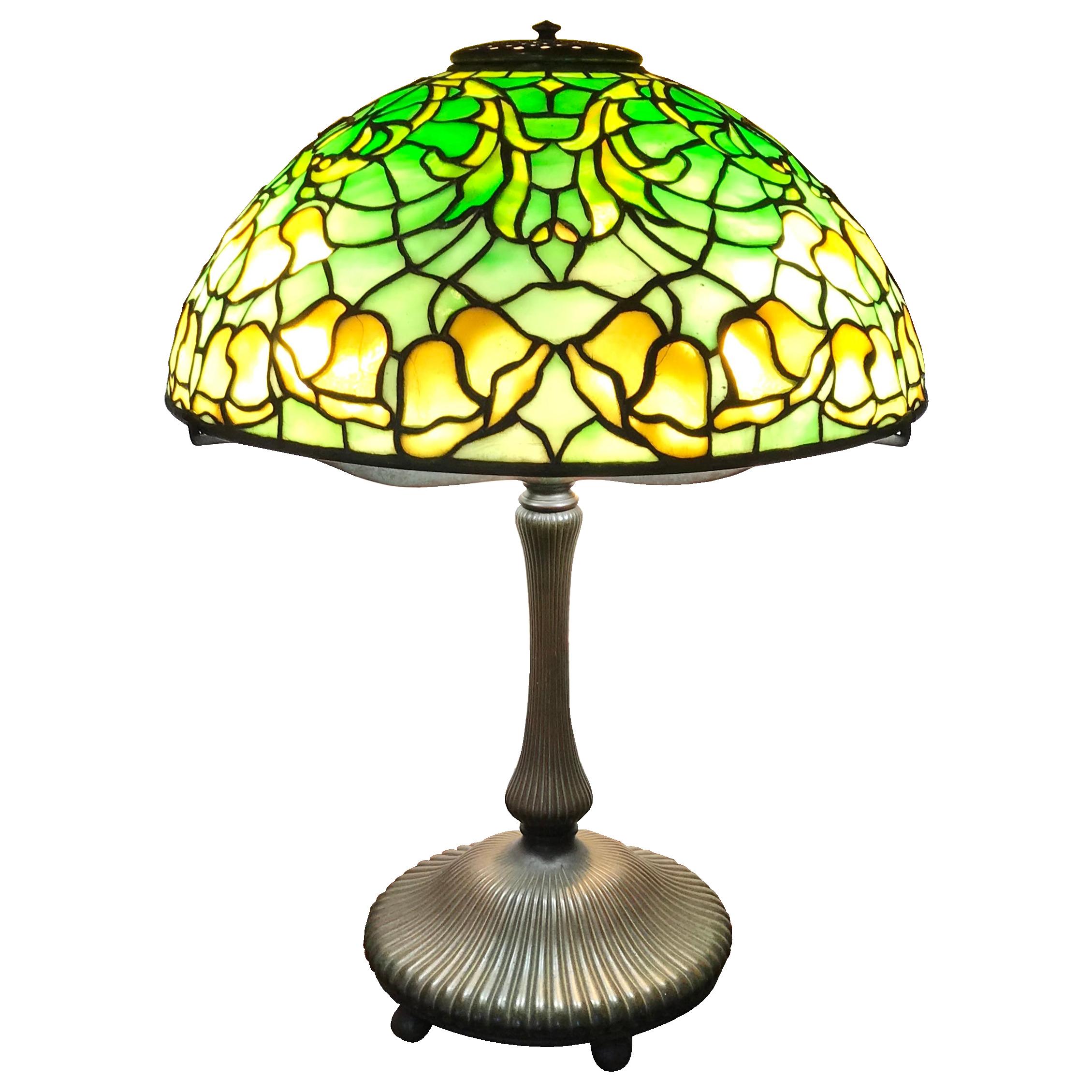 Tiffany Studios “Bell Flower” Table Lamp