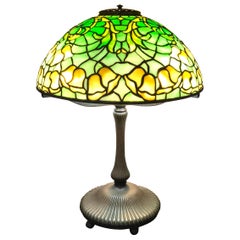 Used Tiffany Studios “Bell Flower” Table Lamp