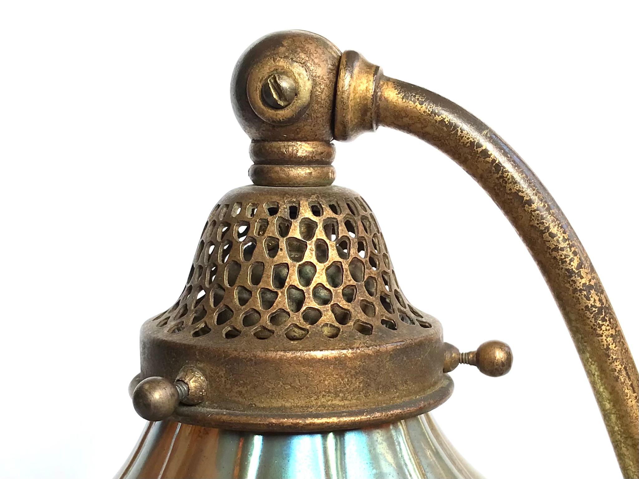 Tiffany Studios Bronze and Favrile Table Lamp 1