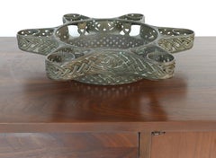 Tiffany Studios Bronze Centerpiece Bowl, Signed