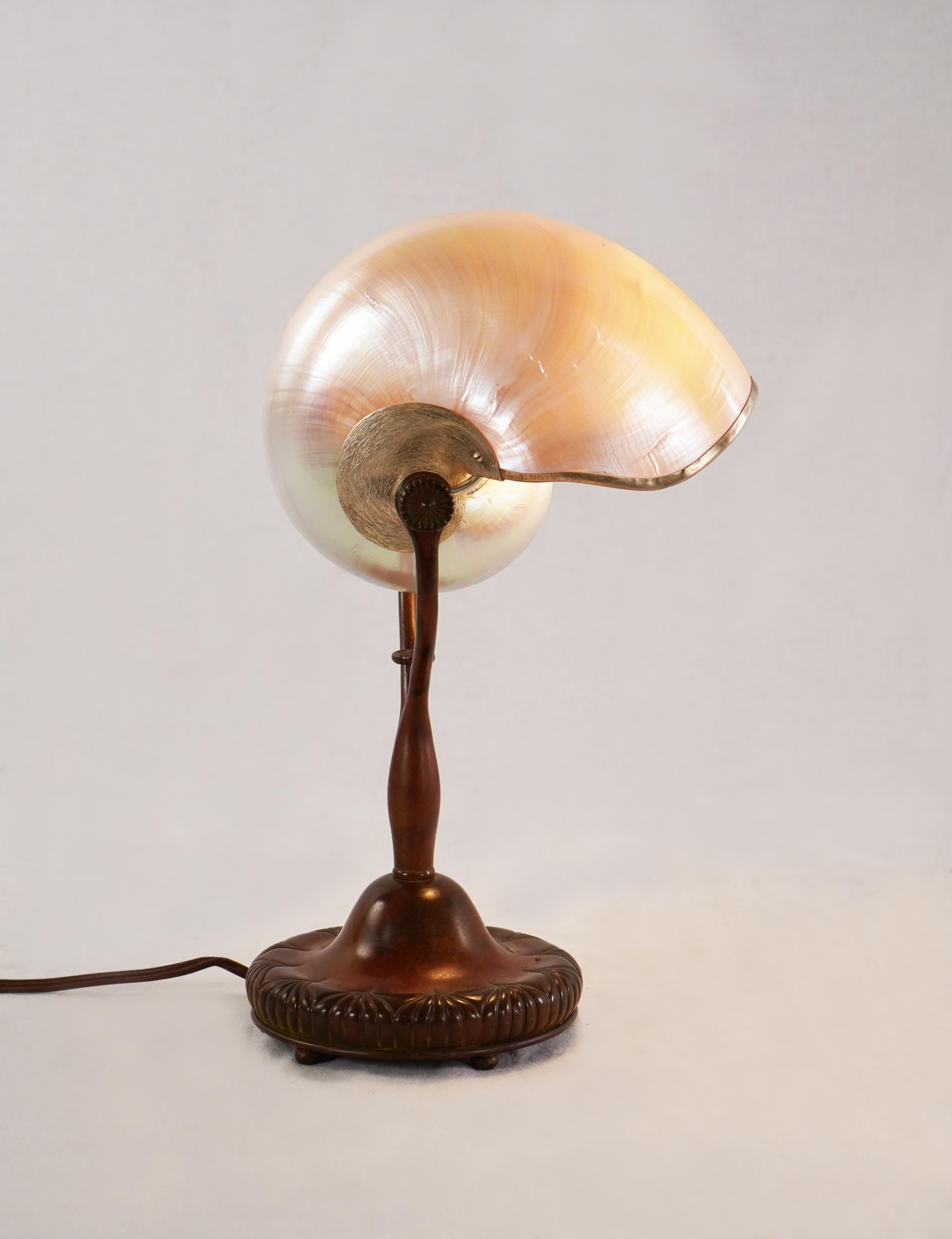 tiffany nautilus lamp