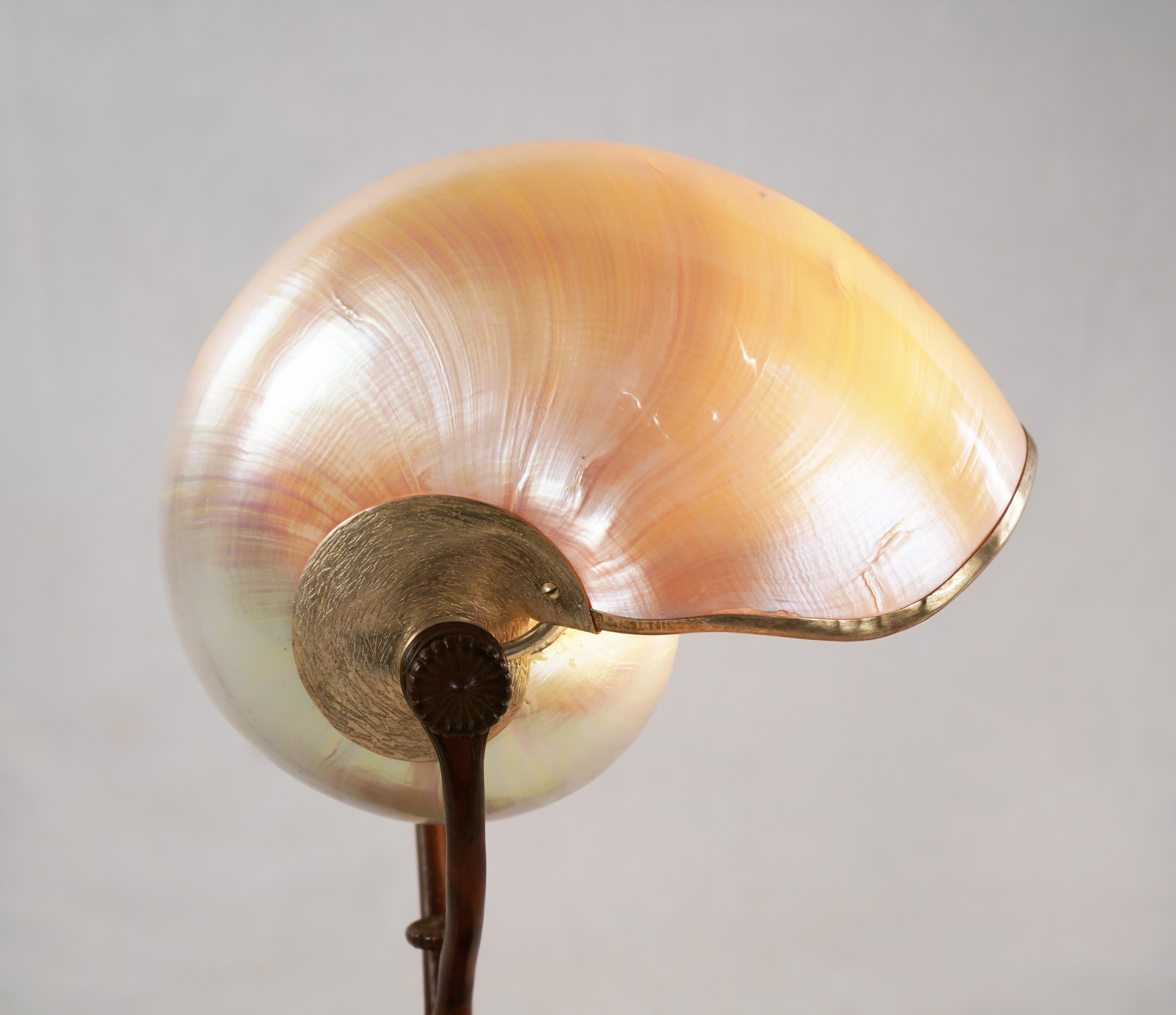 nautilus tiffany lamp