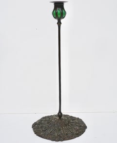 Tiffany Studios Bronze Queen Anne’ Lace Candelabra