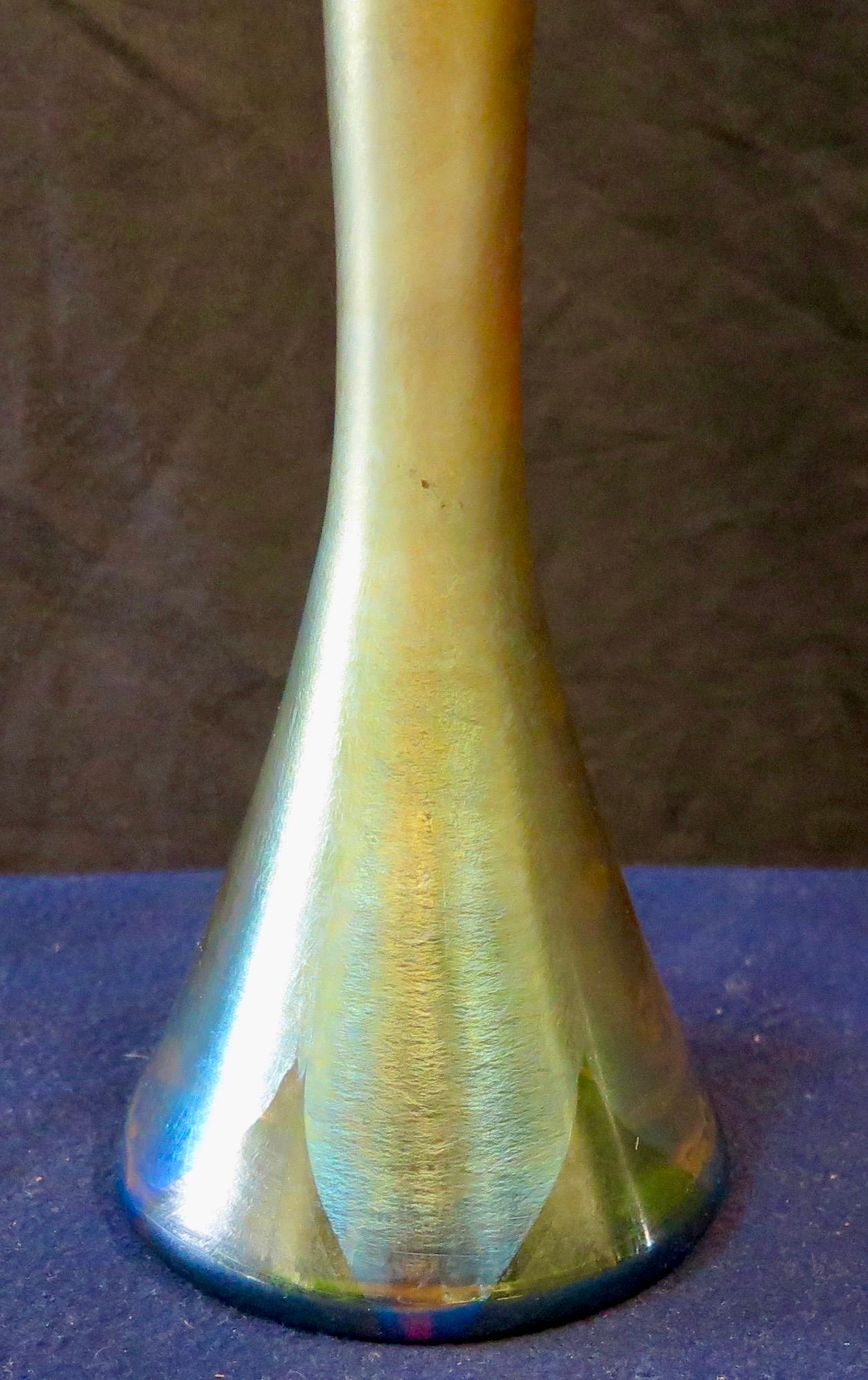 Art Nouveau Tiffany Studios Bud Vase