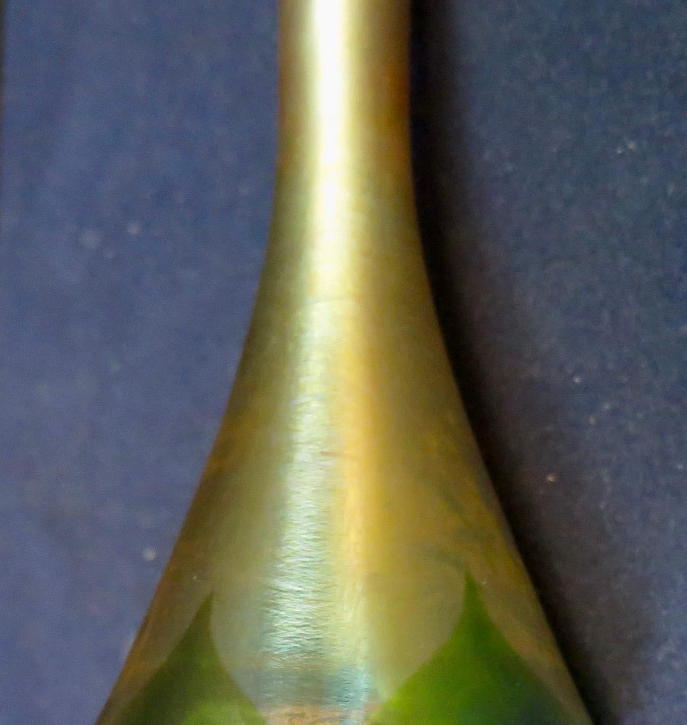 Art Glass Tiffany Studios Bud Vase