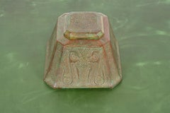 Tiffany Studios Chinese Pattern Bronze Inkwell